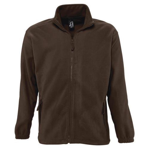 Куртка мужская North коричневая, размер 3XL