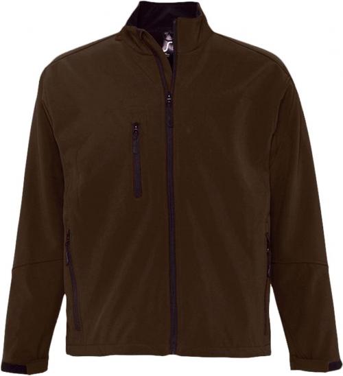 Куртка мужская на молнии Relax 340 коричневая, размер L