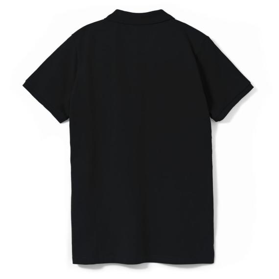 Рубашка поло женская Sunset черная, размер XL