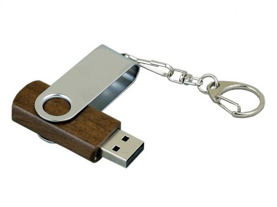 USB 3.0- флешка промо на 32 Гб с поворотным механизмом