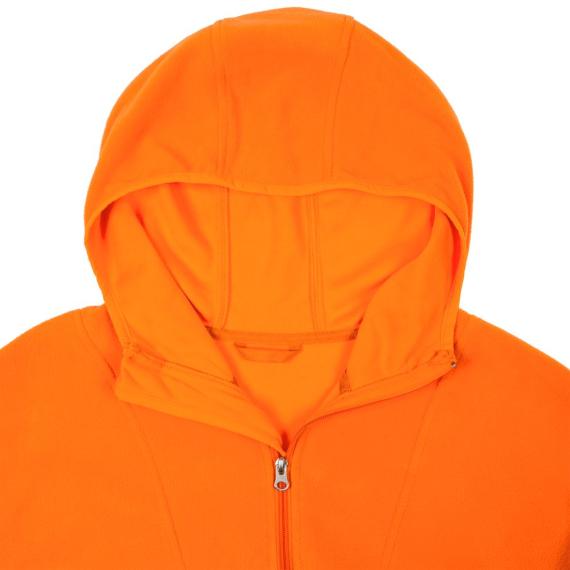 Анорак флисовый унисекс Fliska, оранжевый, размер XS/S