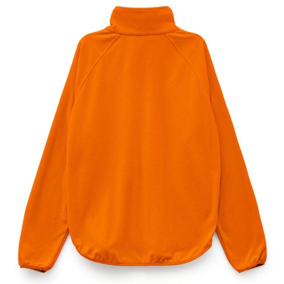 Куртка флисовая унисекс Fliska, оранжевая, размер XS/S