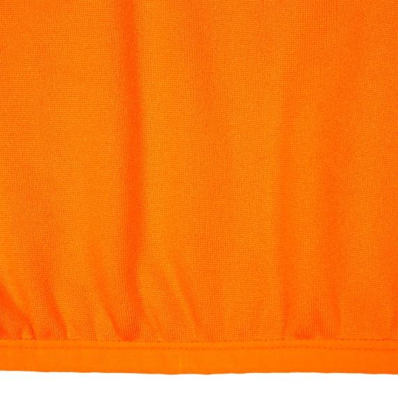 Куртка флисовая унисекс Fliska, оранжевая, размер XS/S