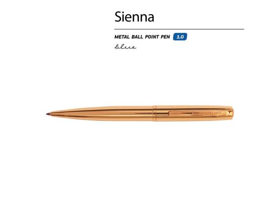 Ручка металлическая шариковая «Sienna»