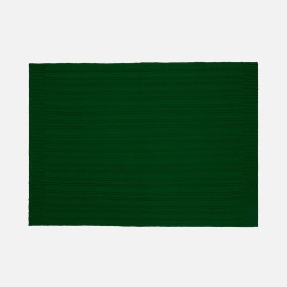 Плед Remitti, глубокий зеленый