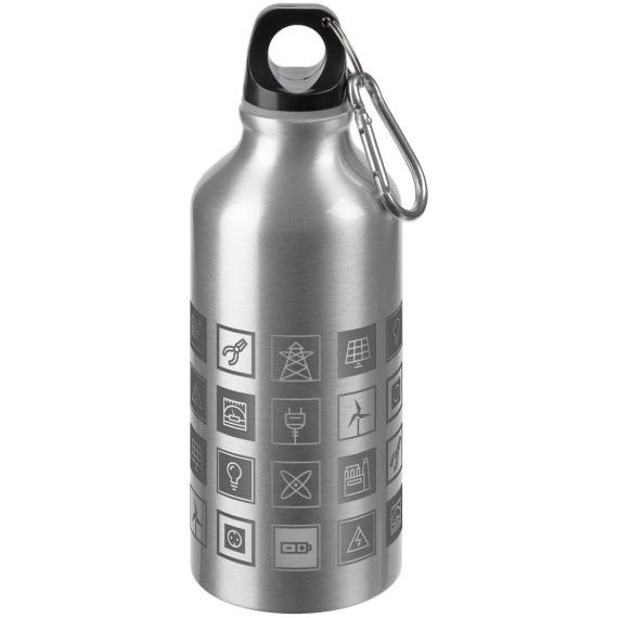 Бутылка для спорта «Industry. Энергетика», серебристая