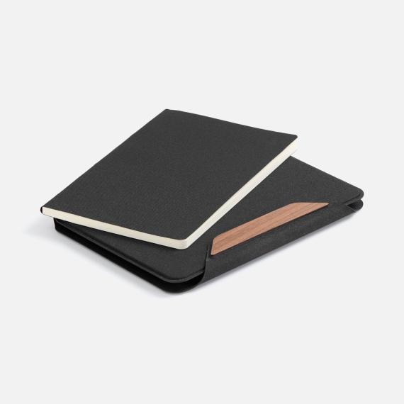 Папка с блокнотом Firmans Mini, черная