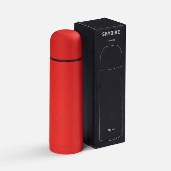 Термос Skydive, ver.2, красный