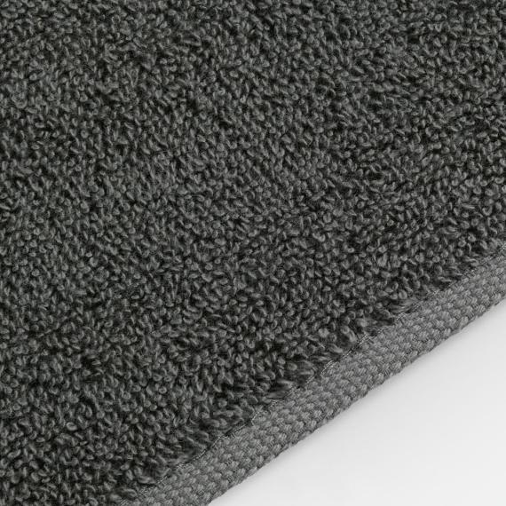 Полотенце махровое Terrychic, среднее, темно-серое