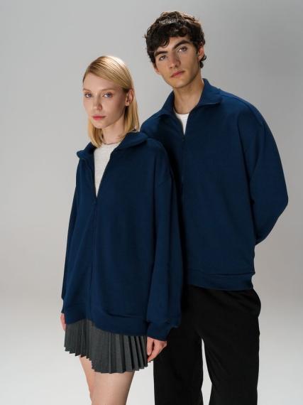 Толстовка унисекс Neofit, темно-синяя, размер M/L