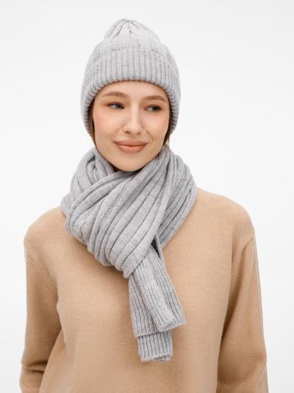 Шапка Bellish, светло-серый меланж