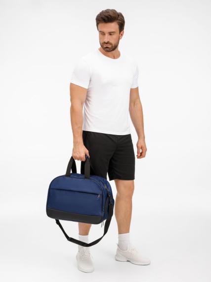 Спортивная сумка Atlantes, синяя с черным