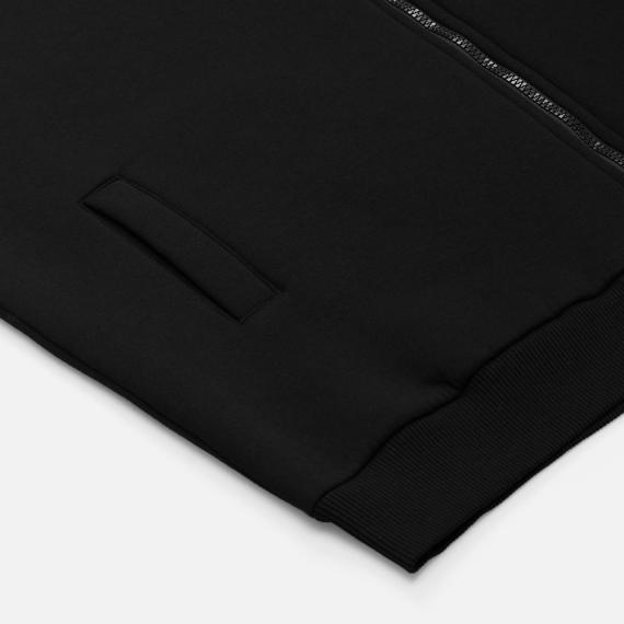 Бомбер унисекс Estado, черный, размер M