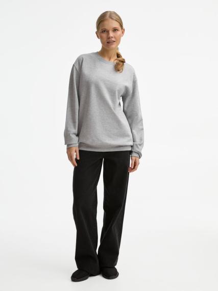 Свитшот унисекс Columbia, серый меланж, размер M