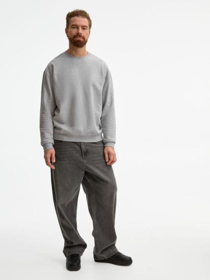 Свитшот унисекс Columbia, серый меланж, размер M