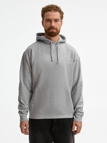 Худи унисекс Condor, серый меланж, размер 4XL