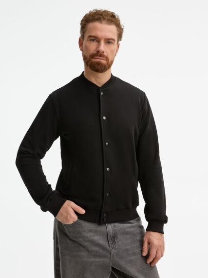 Бомбер унисекс Nuppu, черный, размер M