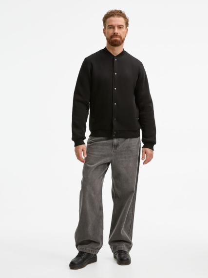 Бомбер унисекс AtmosWear, черный, размер S