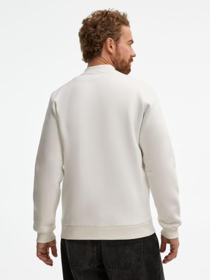 Бомбер унисекс Estado, молочно-белый, размер XL