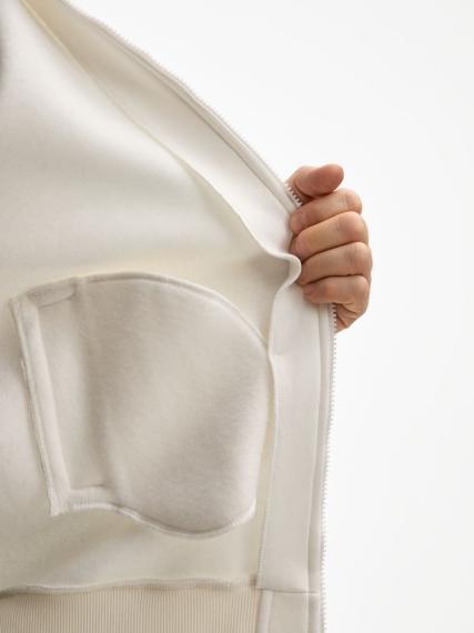 Бомбер унисекс Estado, молочно-белый, размер XL