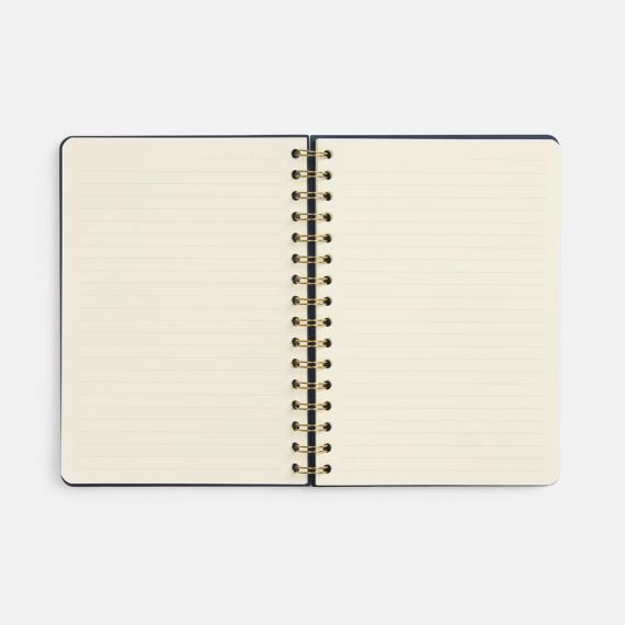 Ежедневник Spiral, недатированный, синий