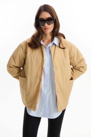 Куртка унисекс Veter, бежевая, размер XS/S