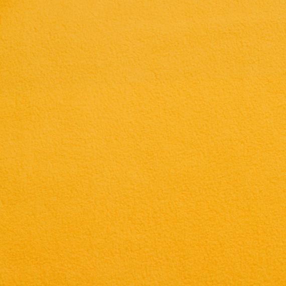 Флисовый плед Warm&Peace, желтый