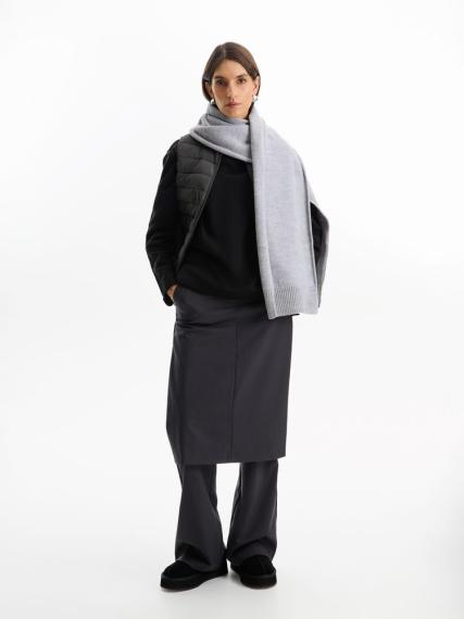 Шарф Cordelia, светло-серый