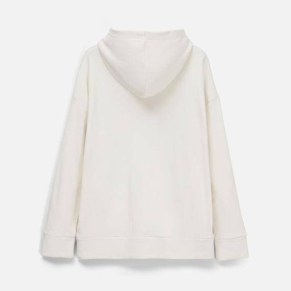 Худи унисекс H2, молочно-белое, размер XL/XXL