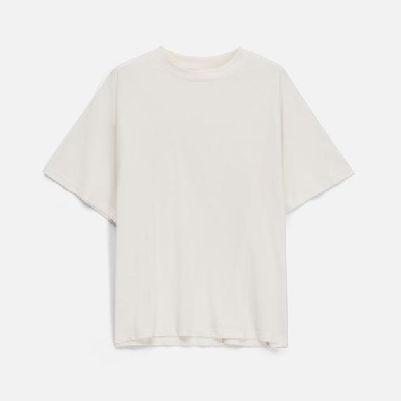 Футболка унисекс T2, молочно-белая, размер M/L