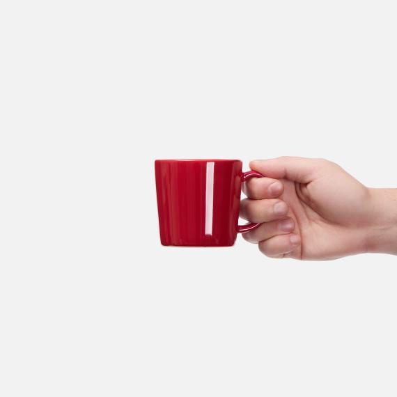 Кружка Valotti Medio, красная