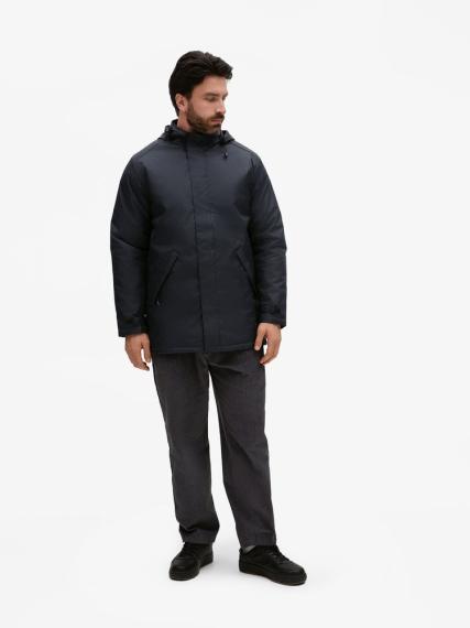 Куртка на стеганой подкладке Robyn темно-синяя, размер M