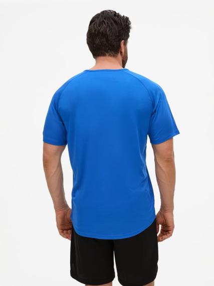 Футболка унисекс Sporty 140 ярко-синяя, размер XXL