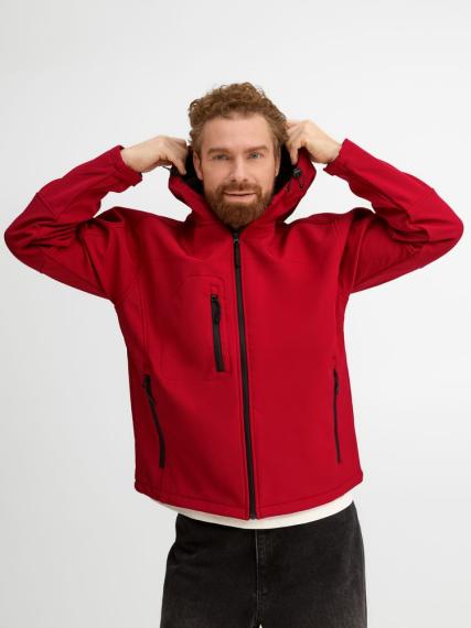Куртка мужская с капюшоном Replay Men красная, размер XXL