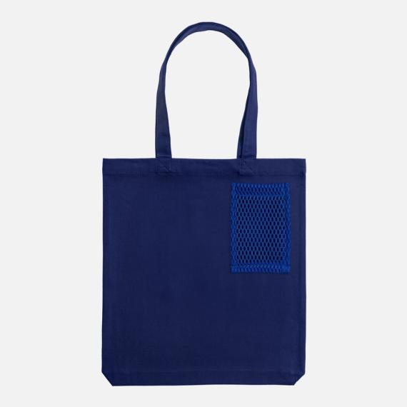 Холщовая сумка Avoska, темно-синяя (navy)