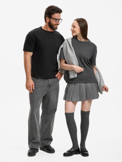 Футболка унисекс Durington, черная, размер XS/S