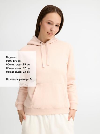 Толстовка женская Spencer Women, розовая, размер XXL