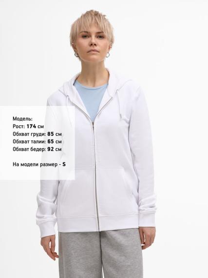 Толстовка унисекс Calipso, белая, размер M