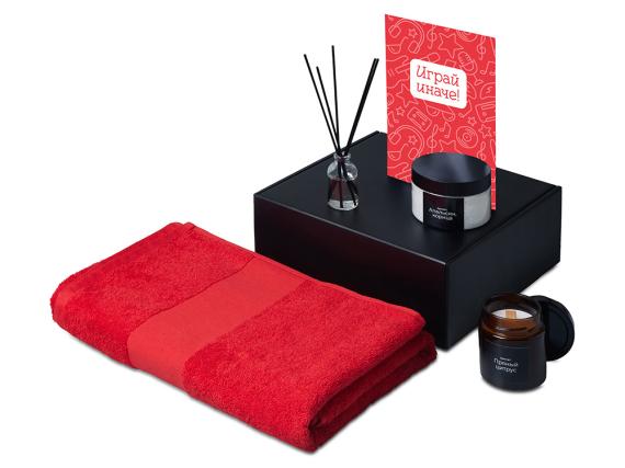 Подарочный набор «Re:y. Care» с полотенцем, солью для ванны и диффузором