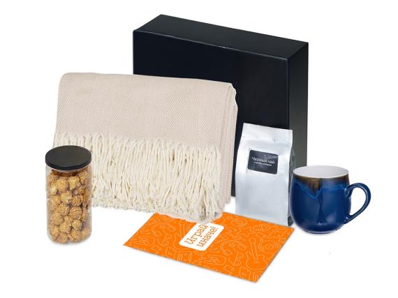 Подарочный набор «Re:y. Haven»  с пледом, кружкой и чаем