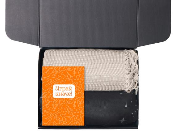 Подарочный набор «Re:y. Haven»  с пледом, кружкой и чаем