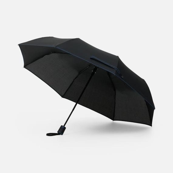 Зонт складной Edgeline, темно-синий