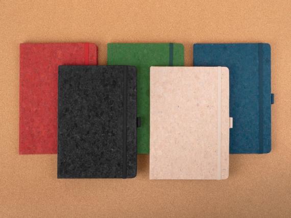 Блокнот Cork County, красный