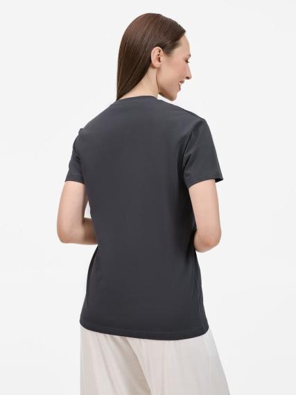 Футболка унисекс T-Bolka 200, темно-серая (графит), размер S