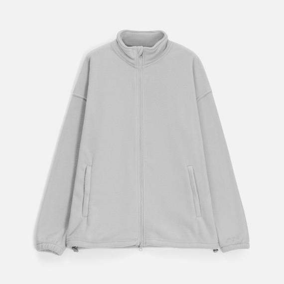 Куртка флисовая унисекс Nebo, светло-серая, размер S