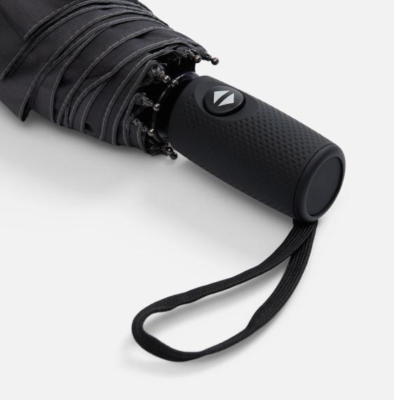 Складной зонт Dome Double с двойным куполом, серый