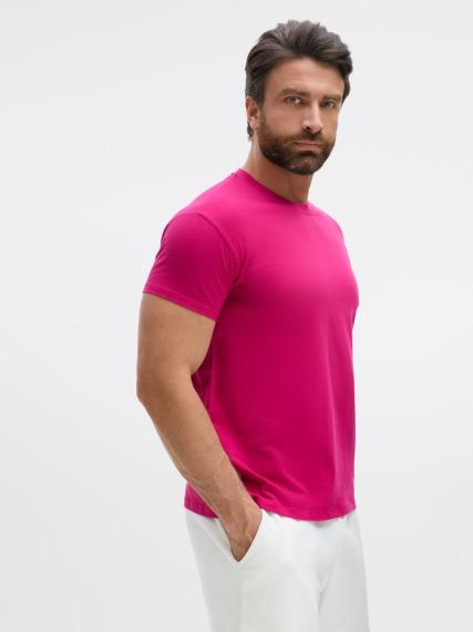 Футболка Imperial 190 ярко-розовая (фуксия), размер XXL