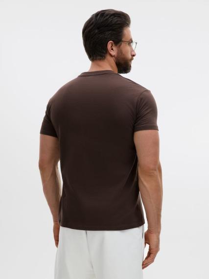 Футболка Regent 150 темно-коричневая (шоколад), размер XXL