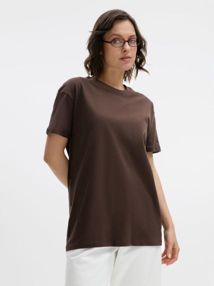 Футболка Regent 150 темно-коричневая (шоколад), размер XXL