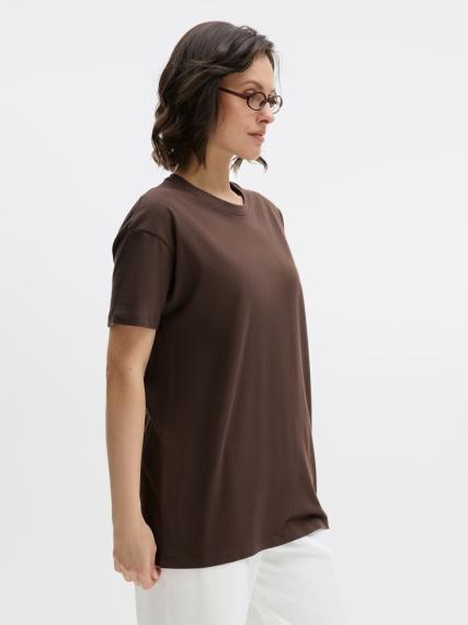 Футболка Regent 150 темно-коричневая (шоколад), размер XXL